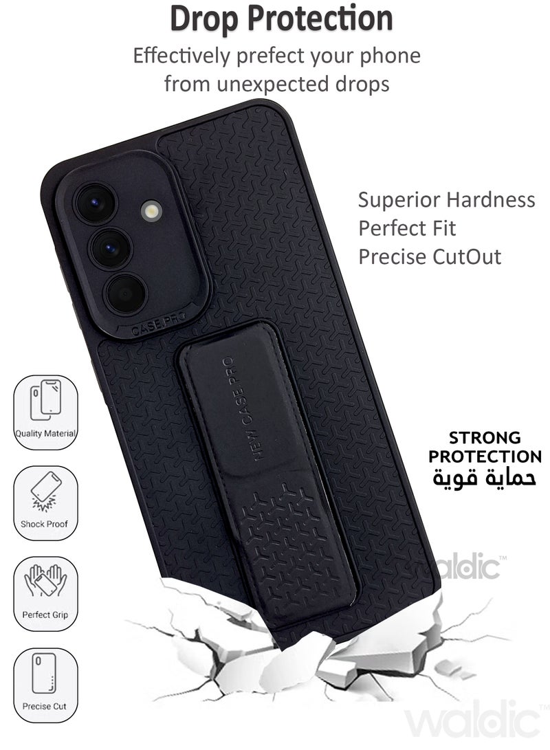 Waldic Samsung Galaxy A56 5G Premium Case | Premium Silicone  Case Cover Designed for Samsung Galaxy A56 5G | Samsung Galaxy A56 5G Case Camera and Drop Protection Thin Protective Back Cover Case for Samsung Galaxy A56 5G - Black - Image 3